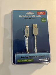 Lightening to USB cable LED LIGHTING