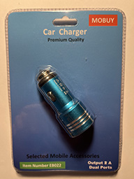 CAR CHARGER 2A