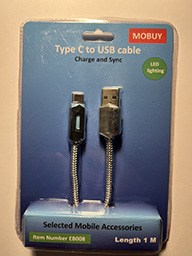 Type C to USB Cable LED LIGHTING